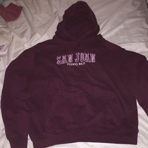 Dark Purple Sweatshirt from Puerto Rico
